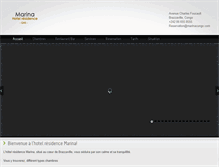 Tablet Screenshot of marinacongo.com
